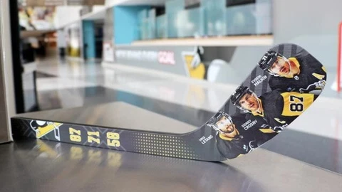 Pittsburgh Penguins Captain Stick Sidney Crosby Malkin - 2022-2023 charity bag Cover