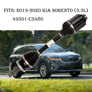Fit 2019-20 KIA Sorento (3.3L) NEW Right Side Outer Axle Shaft 49501-C5480 - Picture 1 of 10