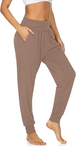 Women'S Cozy Yoga Joggers Pants Loose Workout Sweatpants Comfy Lounge Pants with - Picture 1 of 12