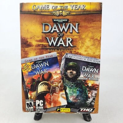 Warhammer 40,000: Dawn of War- Gold Edition (PC, 2004, Game of the Year) - Image 1 of 4