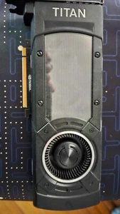 Nvidia GTX TITAN X 12GB GDDR5 PCIe x16 3 x DisplayPort/DVI/HDMI Graphics Card - Picture 1 of 1