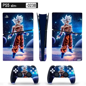 Decal Sticker PS5 SLIM version Cover Wrap Dragon Ball Z vegeta sparkling zero - Picture 1 of 1