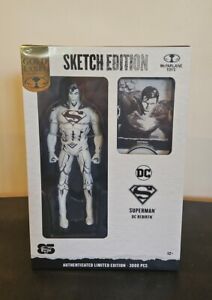 McFarlane Multiverse Superman DC Rebirth Sketch Gold Label SDCC 2023 Exclusive