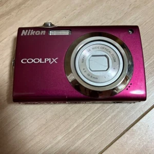 Nikon Coolpix S4000 12.0MP 4x Digital Camera- Pink Digicam Tested NO CHARGER - Picture 1 of 3