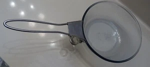 Vintage Pyrex (Early 1940s) Flameware Saucepan J-P 833-B Light Blue with handle - Picture 1 of 7