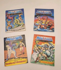 mattel MOTU maitres de l'univers HE-MAN BD booklet livrets mini-comics dodoeggs - Imagen 1 de 4