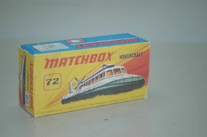 Matchbox Superfast No 72 HOVERCRAFT Repro I style Empty Box - Picture 1 of 3