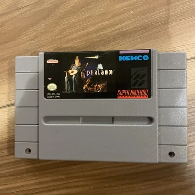 Phalanx Nintendo Syetem SNES 1992 Tested Good Condition,cleaned And Tested - Image 1 of 4