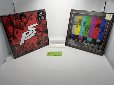 Persona 4 & Persona 5 iam8bit Vinyl Soundtrack Bundle Set Foto 1 de 2