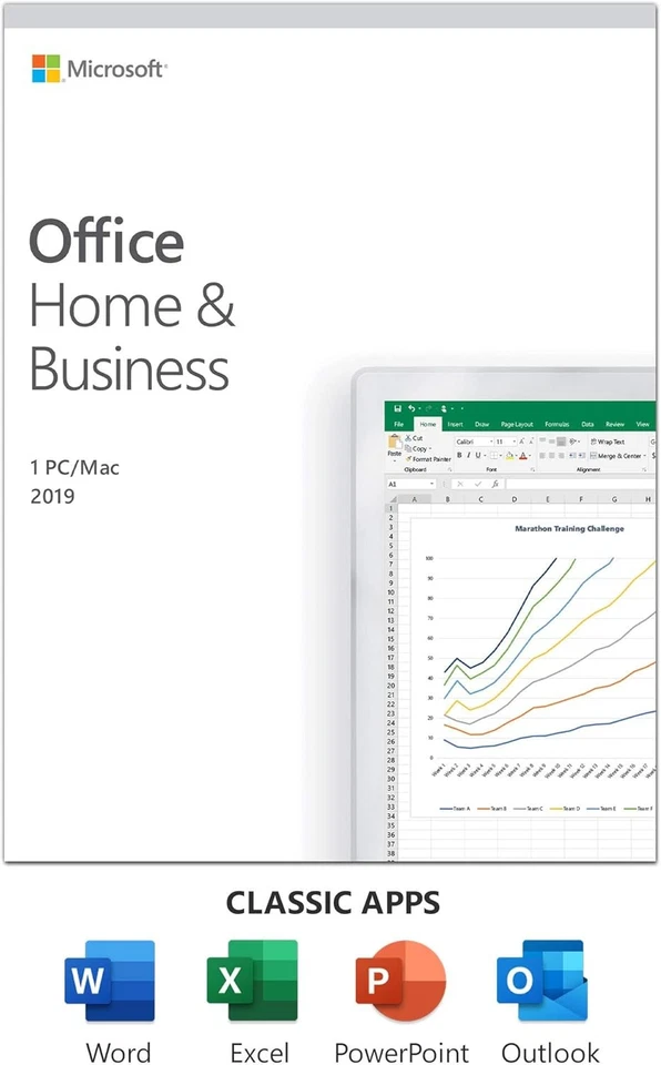 Microsoft Office Hogar y Empresas 2019 para 1 usuario Foto 1 de 1