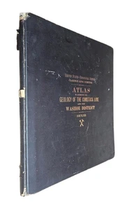 Atlas zur Begleitmonographie zur Geologie des Comstock Lode & Washoe District 1882 - Bild 1 von 19