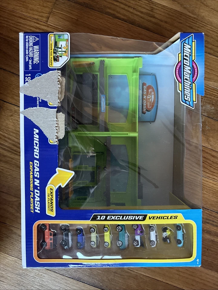 Micro Machines Gas N’ Go Kids Toy - Image 1 of 4