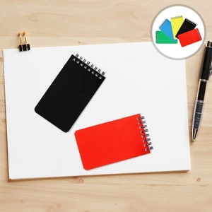  10pcs Mini A7 Spiral Notebooks - 3x5 Inch Pocket Notepad Bulk For School - Picture 1 of 12