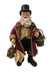 Kurt Adler Santas of the World Fabriche Musical English Dickens Santa Figure - Picture 1 of 6