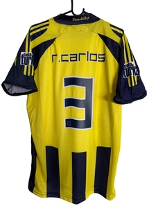 Camiseta Roberto Carlos #3 Fenerbahce SK Camiseta Adidas L Fútbol Turquía - Imagen 1 de 3