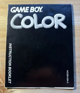 Gameboy Color Anleitung Booklet H/CGB-USA-3  - Bild 1 von 3