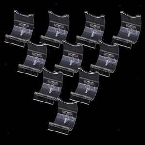 Clear Lighter Show Storage Easel Stand Holder Collector Access Plate - Picture 1 of 21