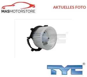 HEIZUNGSGEBLÄSE GEBLÄSEMOTOR INNENRAUMGEBLÄSE VORNE TYC 505-0011 H NEU - Picture 1 of 7