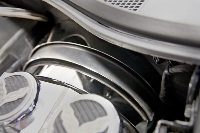 Cubiertas de refuerzo de freno de acero inoxidable pulido Corvette C7 2014-2019 Foto 1 de 1