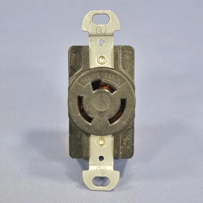 Cooper Non-NEMA Quick-Connect Locking Receptacle 10/20A 600/250V 87227BCQROHS - Image 1 of 4