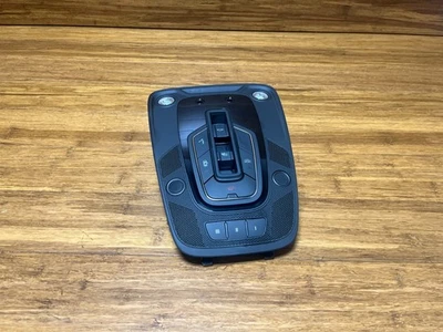 AUDI Q5 2020-2020 consola superior domo luz lámpara techo corredizo control negro OEM Foto 1 de 4