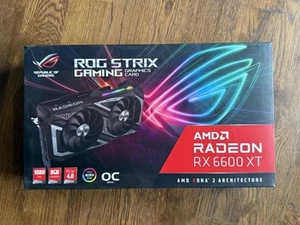 ASUS ROG Strix AMD Radeon RX 6600 XT, PCIe 4.0, 8GB GDDR6 (STRIX-RX6600XT-O8G-G) - Bild 1 von 2