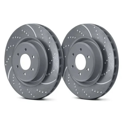 For Nissan Maxima 09-23 Brake Rotors EBC 3GD Series Sport Dimpled & Slotted Foto 1 de 2