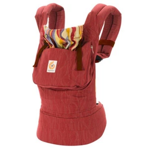 EgoBaby Original Baby Carrier BC608LPRNL Sangria Front Back Hip Fits 7 to 45 lbs - Picture 1 of 6