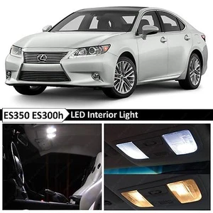 13x White Interior LED Lights Package Kit for 2013-up Lexus ES300h ES350 - Picture 1 of 10