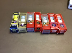 Lot of Golf Balls Titleist -  7 packs of 3-Ball Sleeves New 21 golf balls - Picture 1 of 4