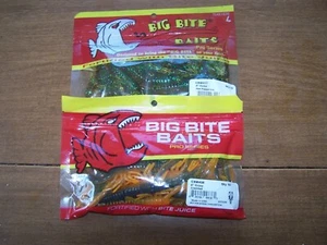 Big Bite Baits 4" Craw (Lot of 2) - Picture 1 of 1