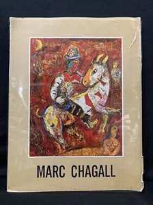 MARC CHAGALL Recent Paintings 1968 COLOR tipped-in plates HTF Nice! - Picture 1 of 6