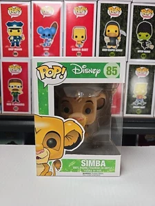 Funko Pop! Disney: Simba (Flocked) #85 - Figura de vinilo exclusiva Hot Topic - Imagen 1 de 6