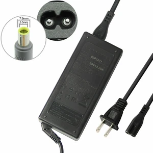 AC Adapter Charger For Lenovo Thinkpad X120e X130e X131e X140e X200 X201 X220 US - Picture 1 of 6