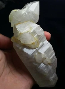 DT Quartz Crystals cluster single perfectly terminated, very unique piece-SB10 - Picture 1 of 12