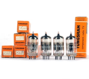 ONE 6CG8A TUNGSRAM NOS Tube Röhre Valvola Lampe TSF Valve Valvula 진공관 真空管 电子管 - Bild 1 von 2
