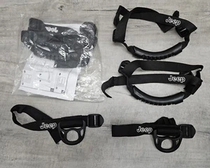 JEEP WRANGLER LOT OF 2 SETS GENUINE MOPAR GRAB HANDLES & 1 SET OF COAT HOOKS - Picture 1 of 10