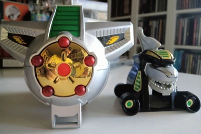 POWER RANGER DRAGONZORD TESTA E BUSTO LOTTO ACCESSORI HEAD M - Immagine 1 di 4