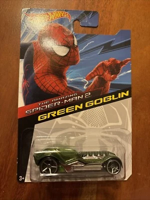 Hot Wheels 🔥 The Amazing Spider-Man 2 Green Goblin aus 2013 Neu und Ovp  - Bild 1 von 3