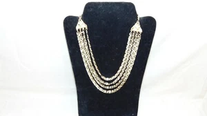 COLLAR TONO ORO 15" A 18" 4 HEBRAS - Imagen 1 de 8