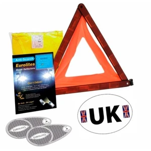 Euro Travel Kit European Car Van Motorhome Driving In Europe Abroad EU Bundle - Picture 1 of 5