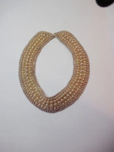 Collar de perlas sintéticas Glentex vintage hecho en Japón - Imagen 1 de 5