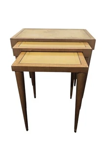 Vintage Set Nesting Heirloom Weiman tables quality 424 - Picture 1 of 9