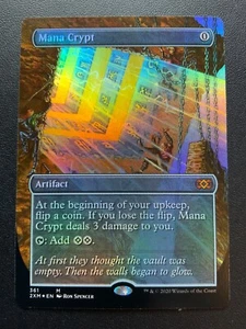 MTG, Mana Crypt, Borderless, Foil, Double Masters, von 2020, NM/M - Bild 1 von 2