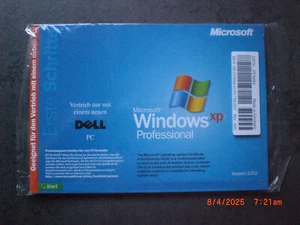 Microsoft Windows XP Professional Deutsch Betriebsystem mit Key + Buch - Bild 1 von 2