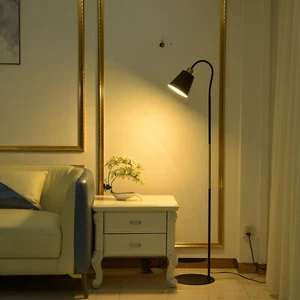 Modern Floor Lamp Standing Lamp with E26 Bulb Foot Switch for Living Room J7H2 - Picture 1 of 11