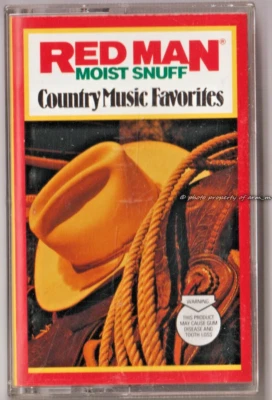 Red Man Country Music Favorites, Various Original Artists, 1991 Cassette Tape - Image 1 of 3