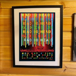 Radiohead - Palm Beach 2008 (framed or Unframed) - Picture 1 of 3