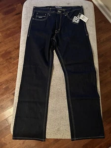 Jeans Enyce Agrumi Uomo 34 34x34 Sean Pettini Vestibilità Relaxed Vintage Y2K Nuovo con etichette - Foto 1 di 10