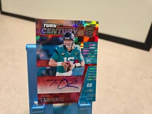 2021 Chronicles Trevor Lawrence  Turn of the Century Auto RED /75 RC Rookie - Picture 1 of 2